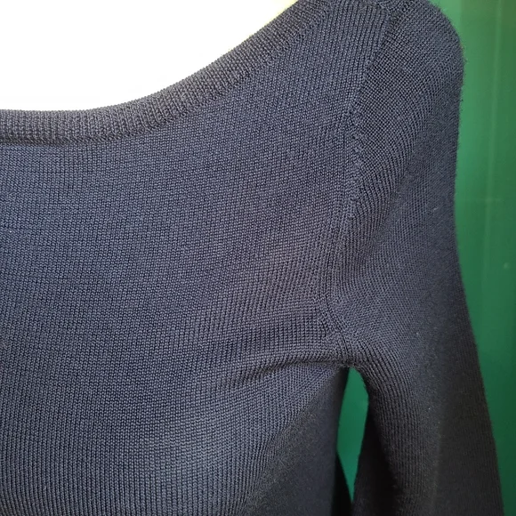 Lilly Pulitzer Helena Sweater Dress Navy Blue Size Small